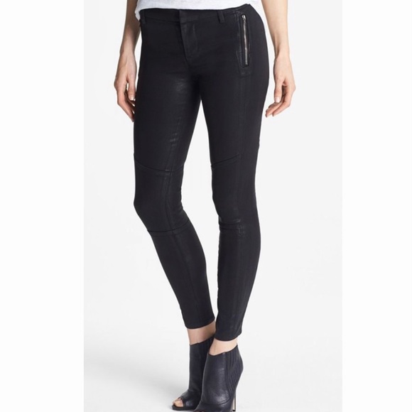 J Brand Black Tabitha Skinny Pants - Picture 1 of 10